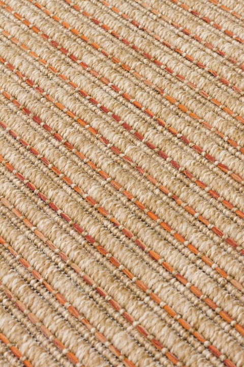 Avina Serisi Natural/Kiremit Kolay Temizlenebilir Sisal Halı EH-52