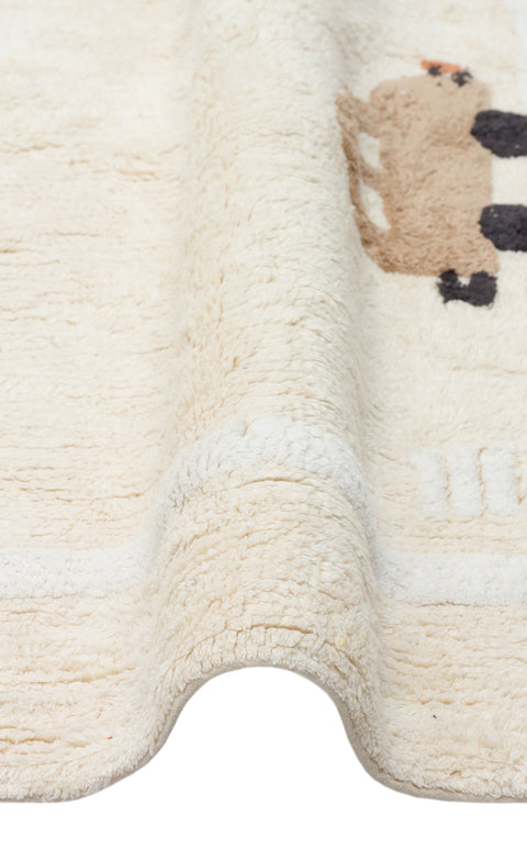 NoxKids Serisi Yıkanabilir Bebek veya Çocuk Halısı NX-237