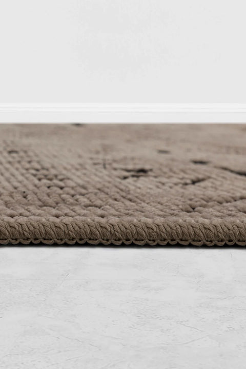 Mercan Serisi Vizon Renk Makinede Yıkanabilir Kilim GH-8434