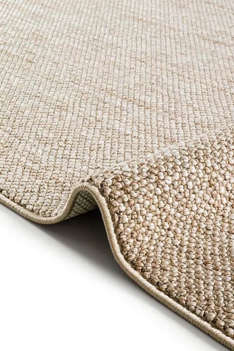 Clam Serisi Bukle Dokuma Bej Renk Halı TH-174