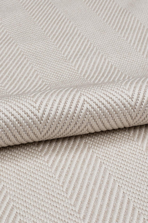 Alfa Serisi Makinede Yıkanabilir Krem/Bej Sisal Halı NX-43