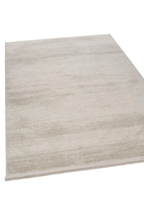 Morien Serisi Ekru Renk Yumuşak Makine Halısı AP-8421