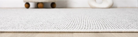 Clam Serisi Bukle Dokuma Ekru/Gri Renk Halı SH-5403