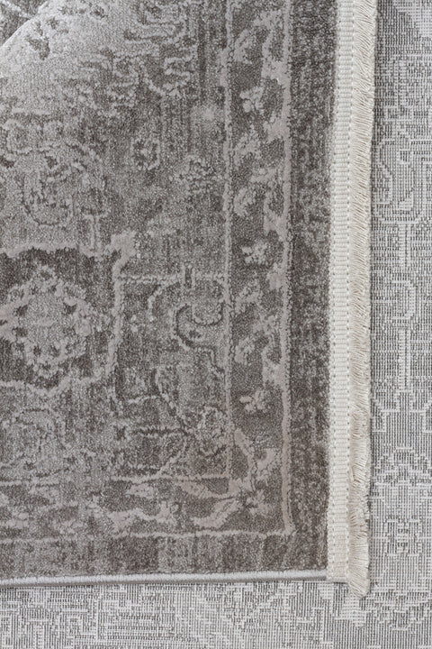 Exotic Serisi Gri Renk Makine Halısı EH-4469