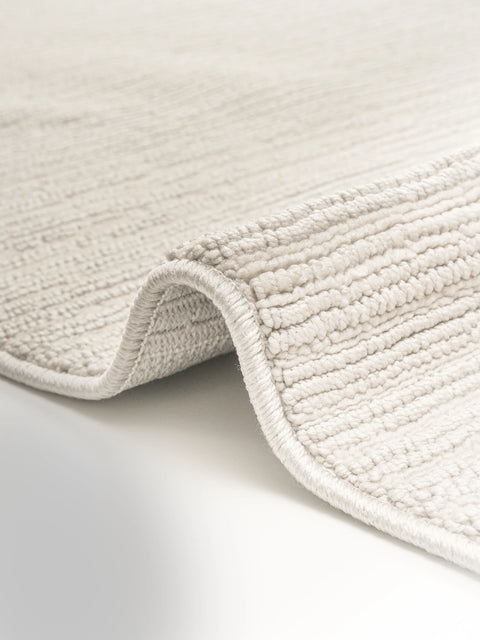 Clam Serisi Bukle Dokuma Ekru Renk Halı NX-3038