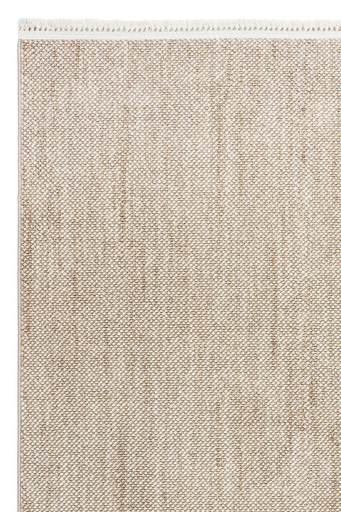 Clam Serisi Bukle Dokuma Bej Renk Halı TH-174