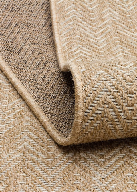 Avina Serisi Natural/Beyaz Kolay Temizlenebilir Sisal Halı EH-51
