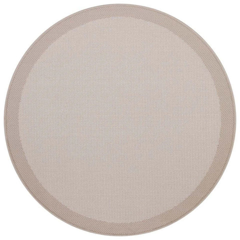 Alfa Serisi Makinede Yıkanabilir Krem/Bej Sisal Halı NX-38