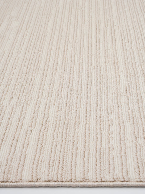 Clam Serisi Bukle Dokuma Bej Renk Halı NX-3037