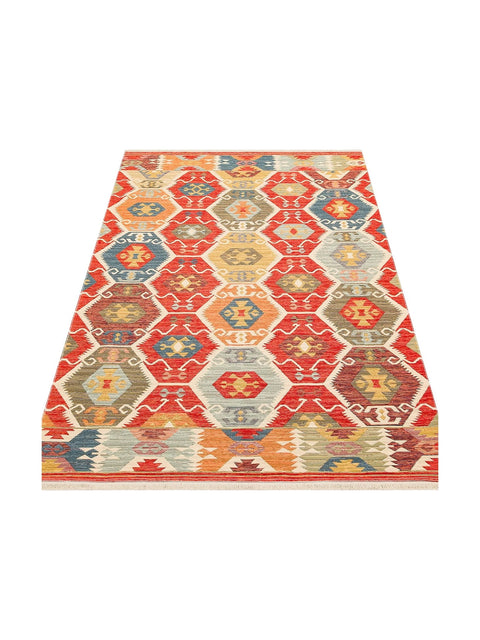 Eva Kilim Çift Taraflı Kullanıma Uygun Yıkanabilir Kilim EH-06
