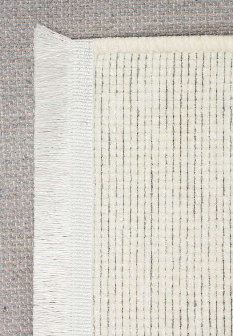 Mercan Serisi Ekru Renk Makinede Yıkanabilir Kilim NX-3050