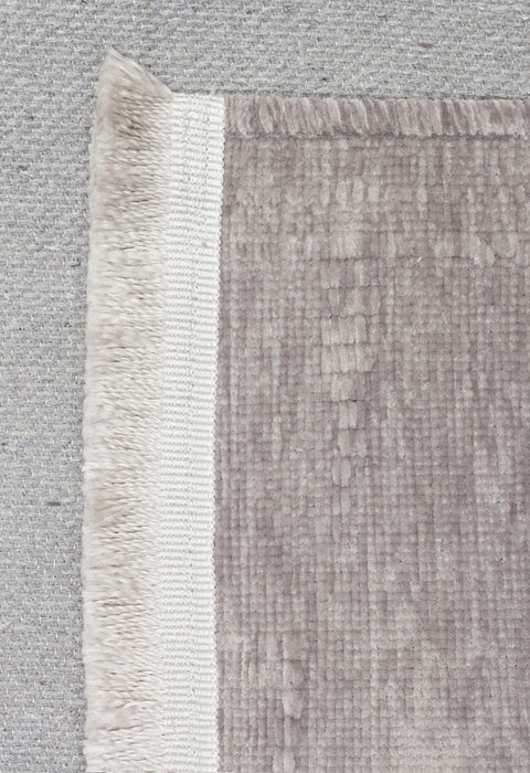 Mercan Serisi Gri Renk Makinede Yıkanabilir Kilim NX-3053