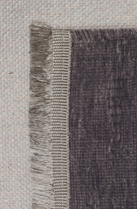 Mercan Serisi Antrasit Renk Makinede Yıkanabilir Kilim NX-3051