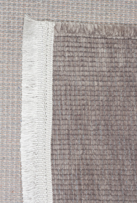 Mercan Serisi Gri Renk Makinede Yıkanabilir Kilim NX-3048