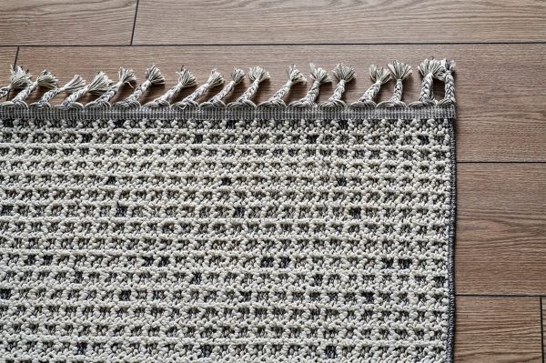 Nordic Serisi Krem/Gri Renk Modern Halı TH-88