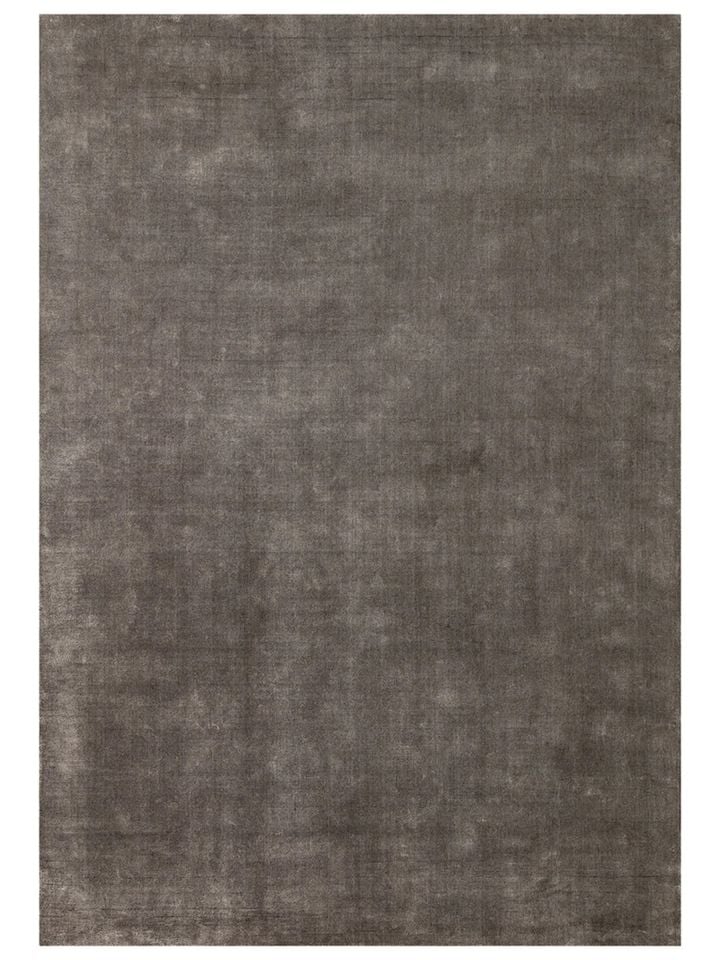 Linum Serisi Doğal Keten ve Pamuk Harmanlı Antrasit El Dokuma Halı NX-731