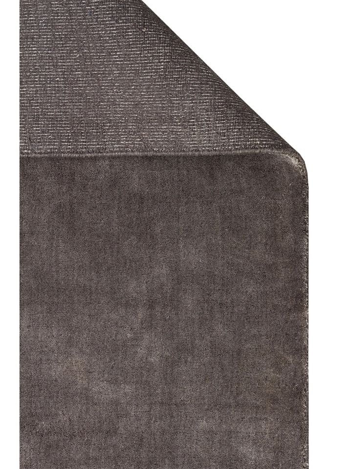 Linum Serisi Doğal Keten ve Pamuk Harmanlı Antrasit El Dokuma Halı NX-731
