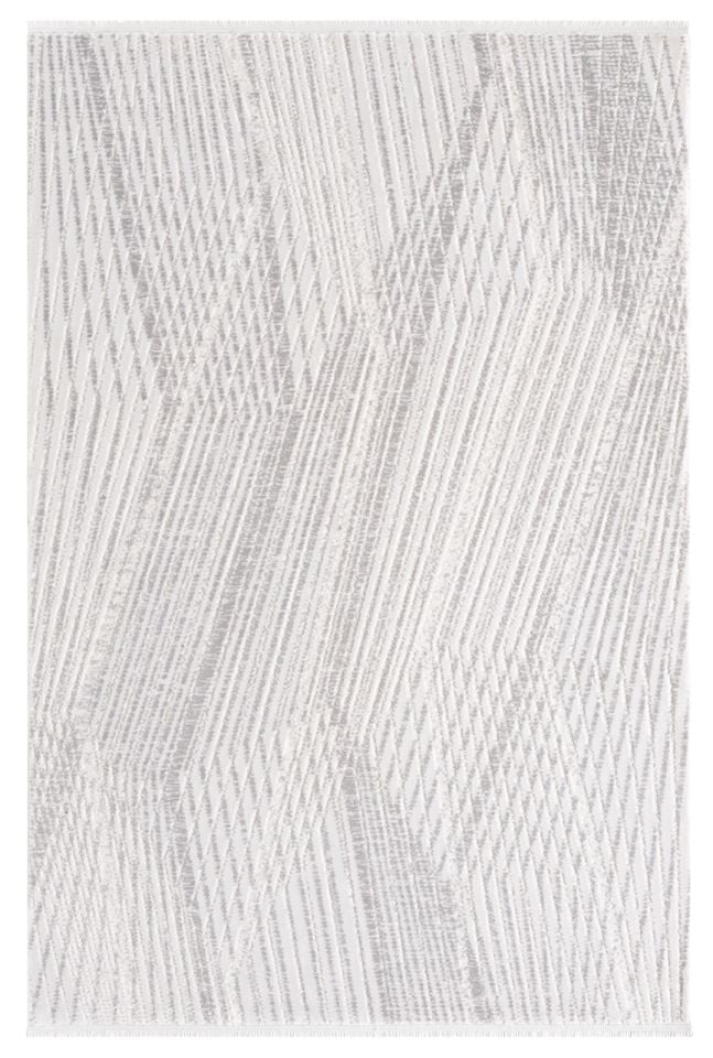 Monza Serisi Gri Renk Akrilik Halı SH-0558G