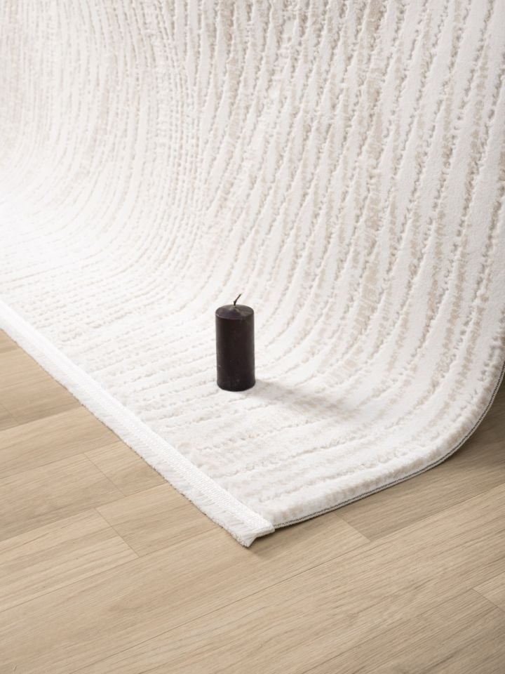 Monza Serisi Bej Renk Akrilik Halı SH-0558B