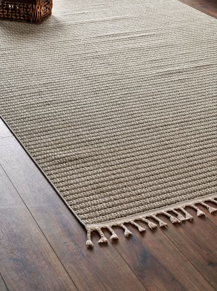 Nordic Serisi Bej Renk Modern Halı TH-91