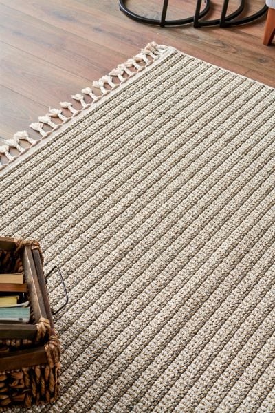 Nordic Serisi Bej Renk Modern Halı TH-91