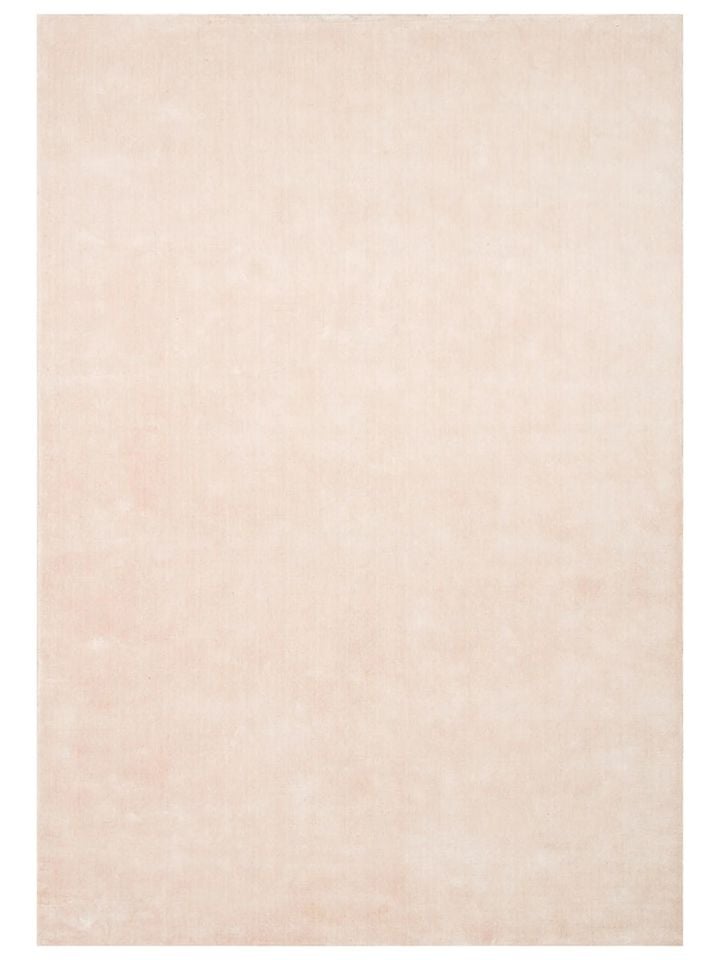 Linum Serisi Doğal Keten ve Pamuk Harmanlı Pudra El Dokuma Halı NX-734