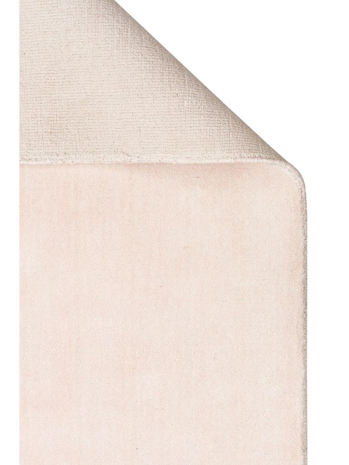 Linum Serisi Doğal Keten ve Pamuk Harmanlı Pudra El Dokuma Halı NX-734