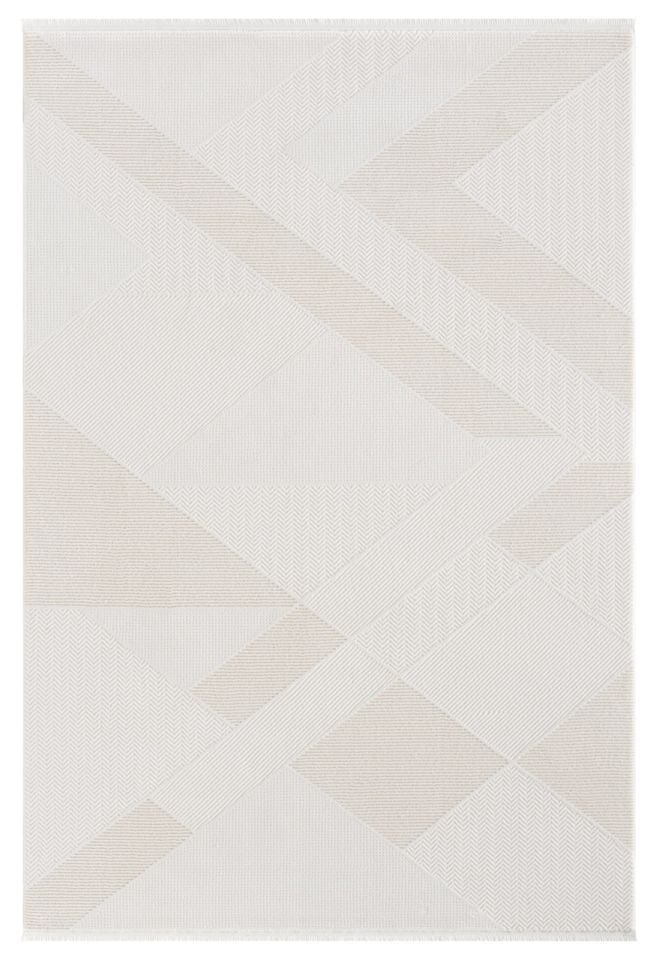 Monza Serisi Bej Renk Akrilik Halı SH-0557