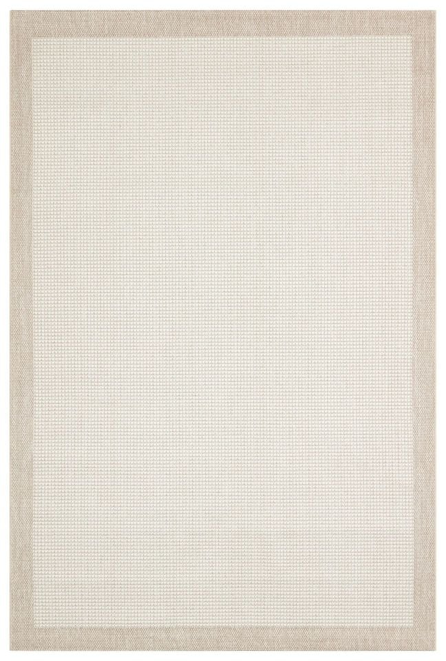 Alfa Serisi Makinede Yıkanabilir Krem/Bej Sisal Halı NX-15