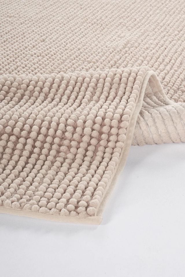 Cloud Serisi Makinede Yıkanabilir Bej Yumuşak Halı NX-120