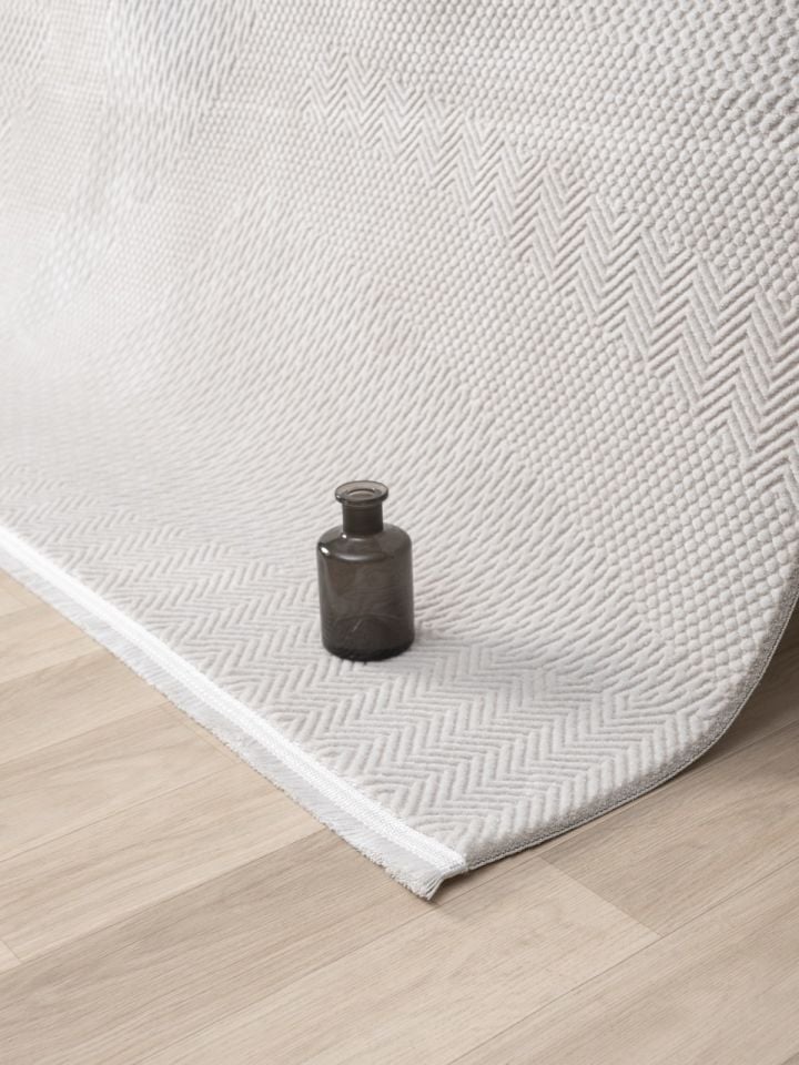 Monza Serisi Gri Renk Akrilik Halı SH-0556G