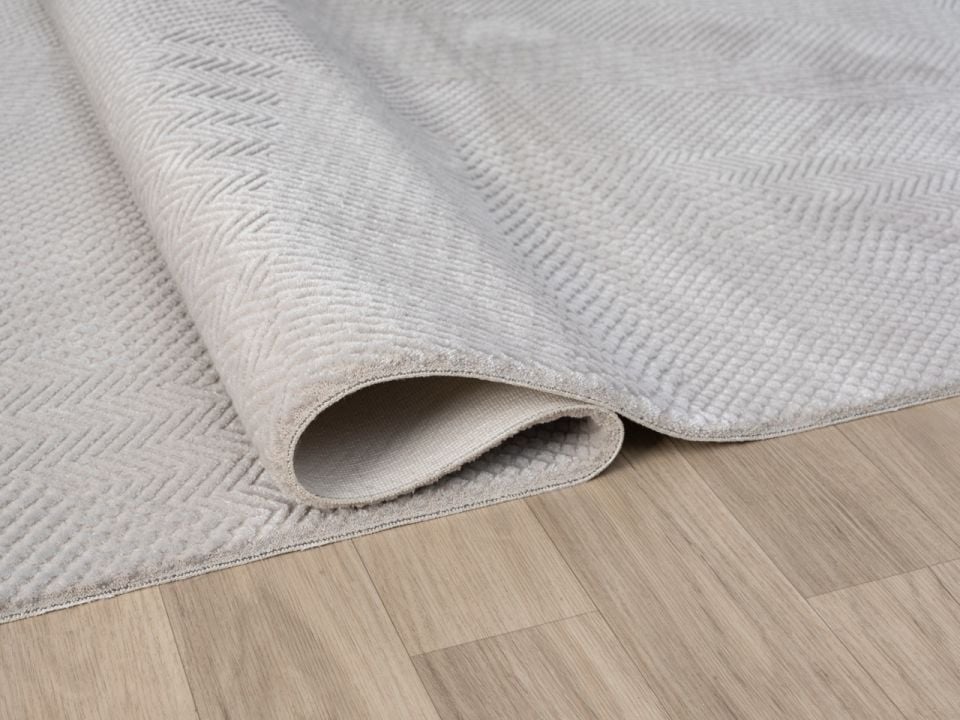 Monza Serisi Gri Renk Akrilik Halı SH-0556G