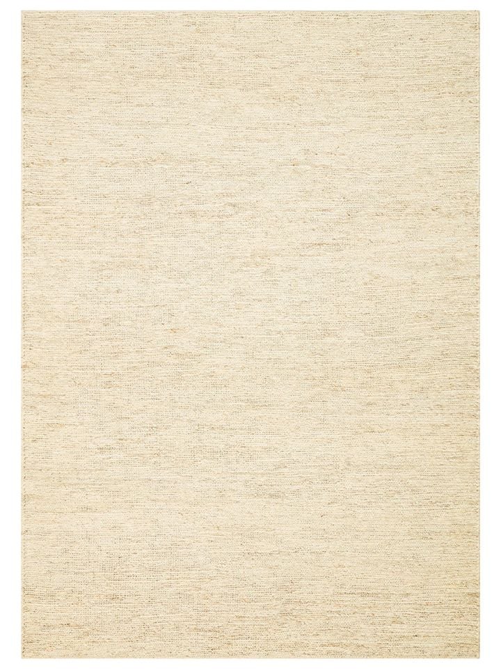 Tera Serisi %100 Doğal Jüt Sumak (Balıksırtı) Örgü Teknikli Krem El Halısı NX-740