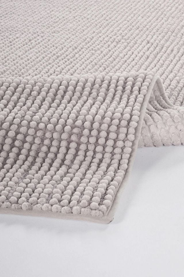 Cloud Serisi Makinede Yıkanabilir Gri Yumuşak Halı NX-122