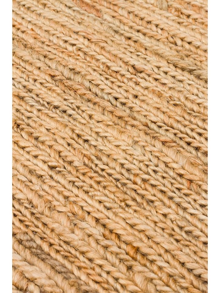 Tera Serisi %100 Doğal Jüt Sumak (Balıksırtı) Örgü Teknikli Natural El Halısı NX-741