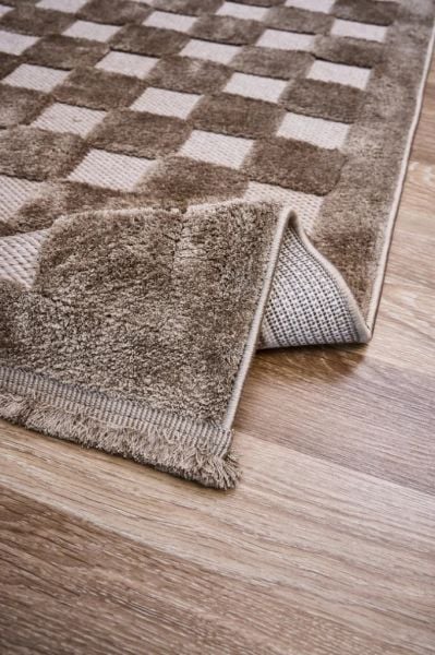 Bony Serisi Modern Bej Renk Halı AP-4212