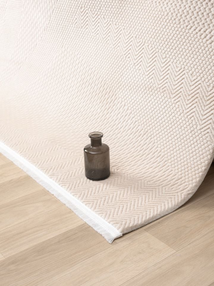 Monza Serisi Bej Renk Akrilik Halı SH-0556B