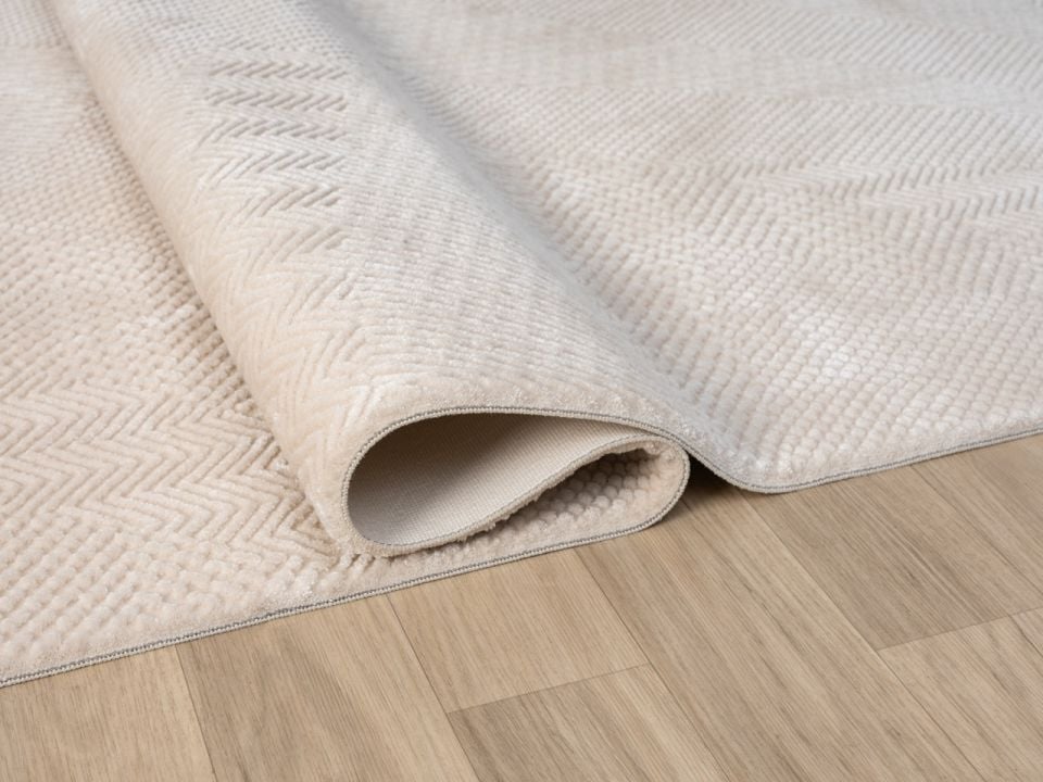 Monza Serisi Bej Renk Akrilik Halı SH-0556B