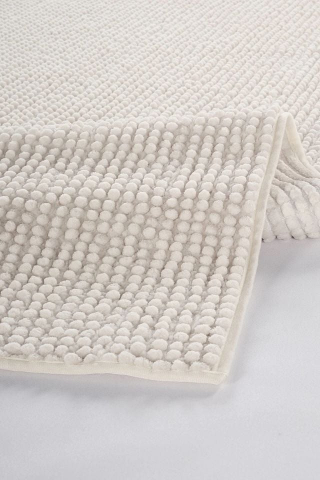 Cloud Serisi Makinede Yıkanabilir Ekru Yumuşak Halı NX-123