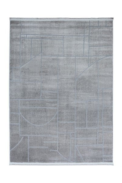 Bony Serisi Antrasit Renk Modern Halı CH-89