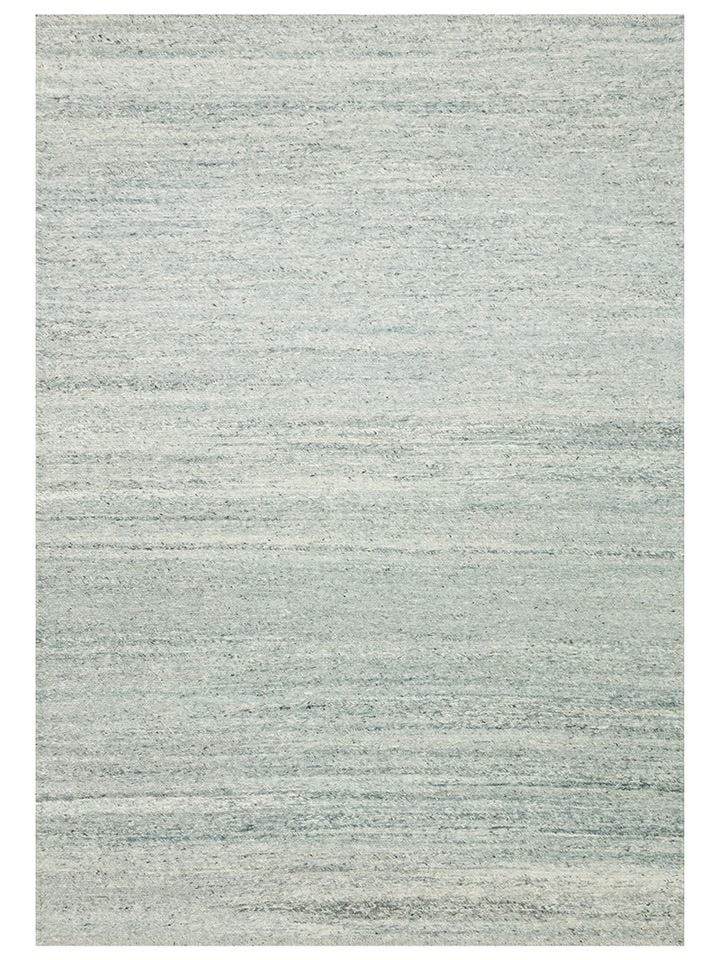 Sumak Artisan Serisi %100 Naturel Yeni Zelanda Yünü & Pamuk Mavi Renk El Dokuma Halı NX-746