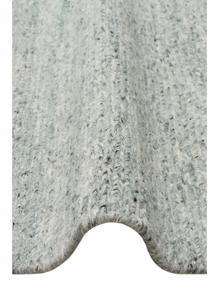 Sumak Artisan Serisi %100 Naturel Yeni Zelanda Yünü & Pamuk Mavi Renk El Dokuma Halı NX-746