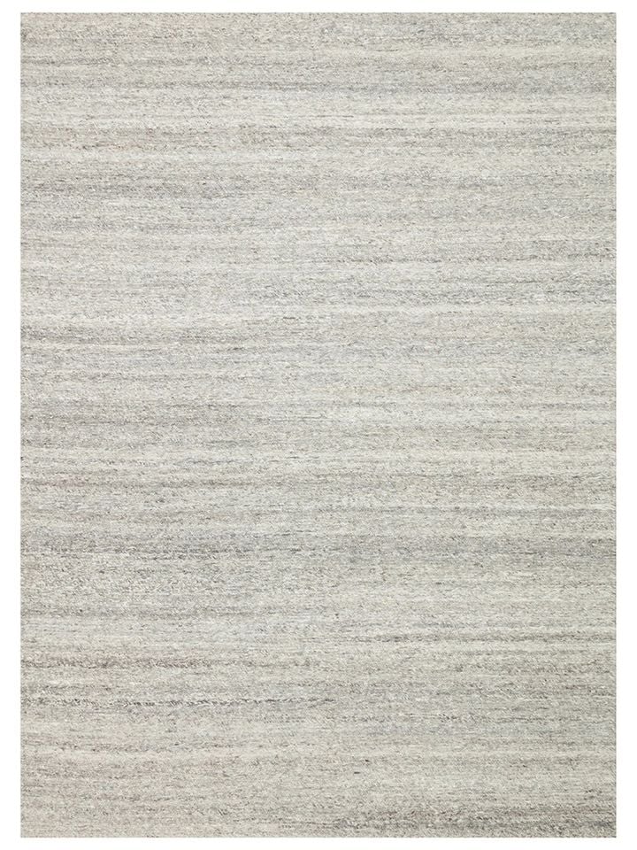 Sumak Artisan Serisi %100 Naturel Yeni Zelanda Yünü & Pamuk Gri Renk El Dokuma Halı NX-748