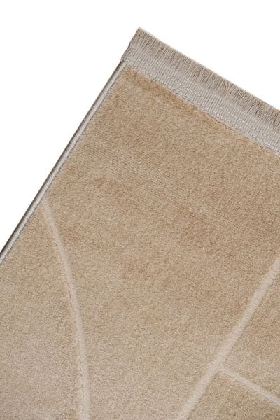 Bony Serisi Bej Renk Modern Halı CH-91