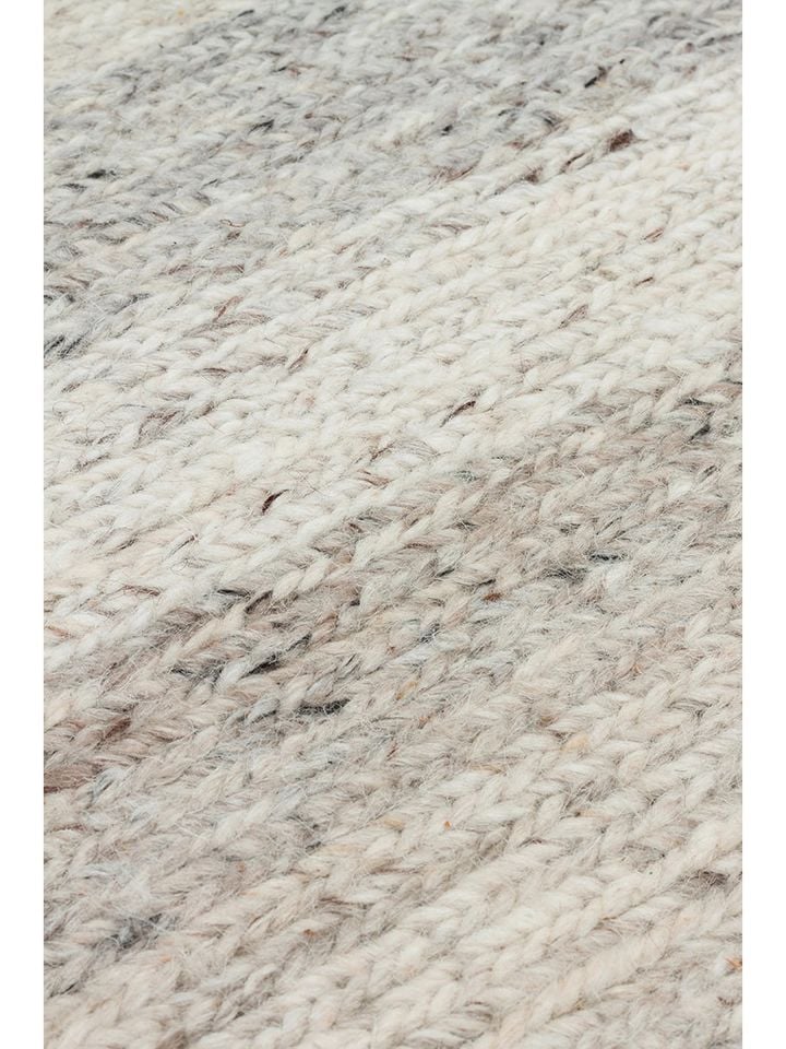 Sumak Artisan Serisi %100 Naturel Yeni Zelanda Yünü & Pamuk Taş Renk El Dokuma Halı NX-750