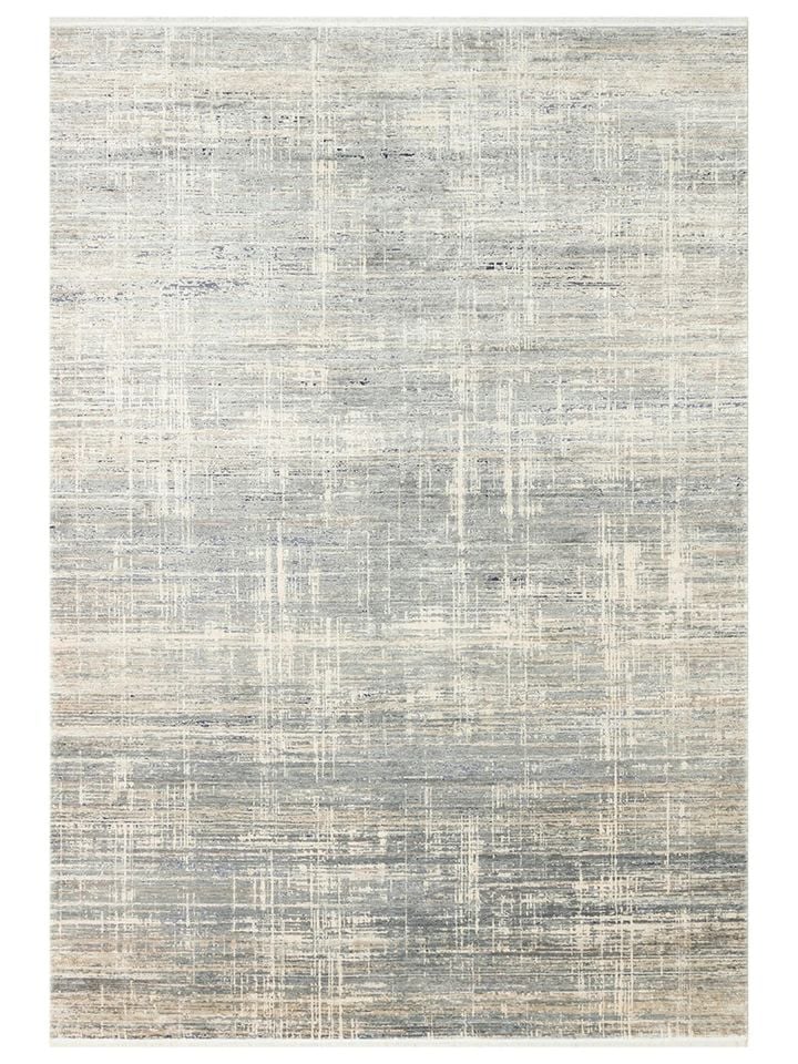 Lumina Luxe Serisi Modern Parlak Viskon & Akrilik Karışımlı Multi Renk Halı NX-751