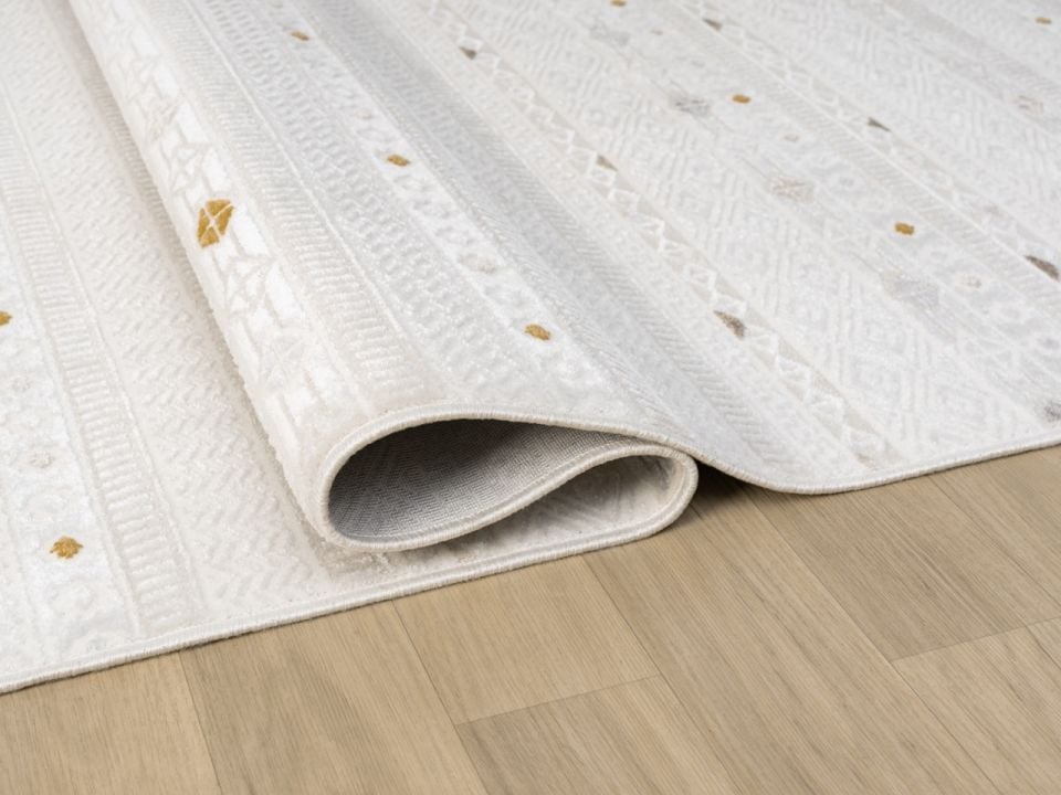 Vera Serisi Krem/Multi Makine Dokuma Halısı SH-145