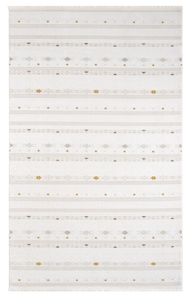 Vera Serisi Krem/Multi Makine Dokuma Halısı SH-145