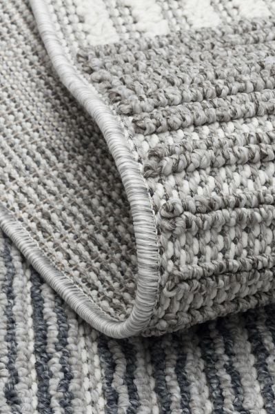 Nordic Serisi Gri Renk Modern Halı TH-71