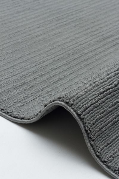 Clam Serisi Bukle Antrasit Renk Halı NX-3035